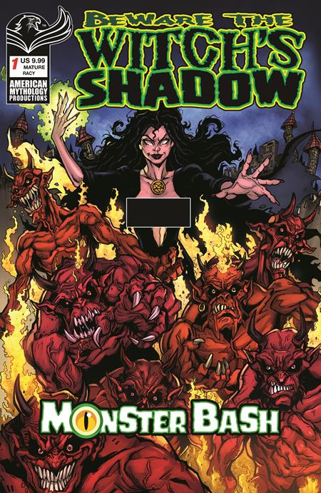 Beware The Witchs Shadow Monster Bash #1 Cover C Puis Calzada Racy Variant (Mr)
