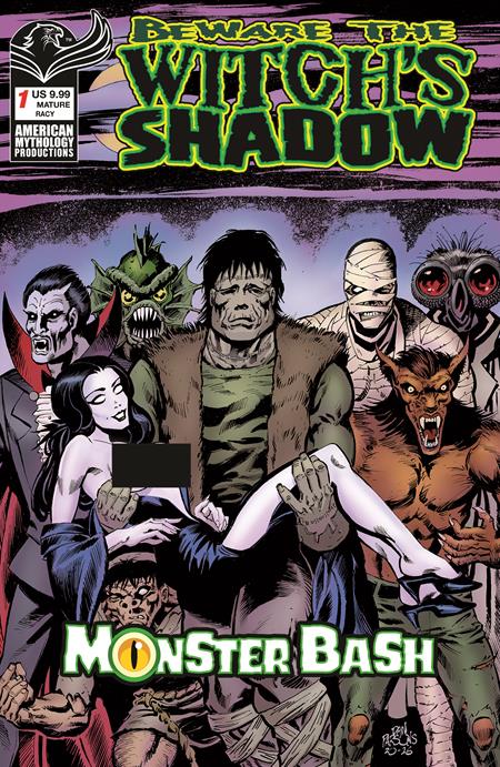 Beware The Witchs Shadow Monster Bash #1 Cover D Dan Parsons Risque Variant (Mr)