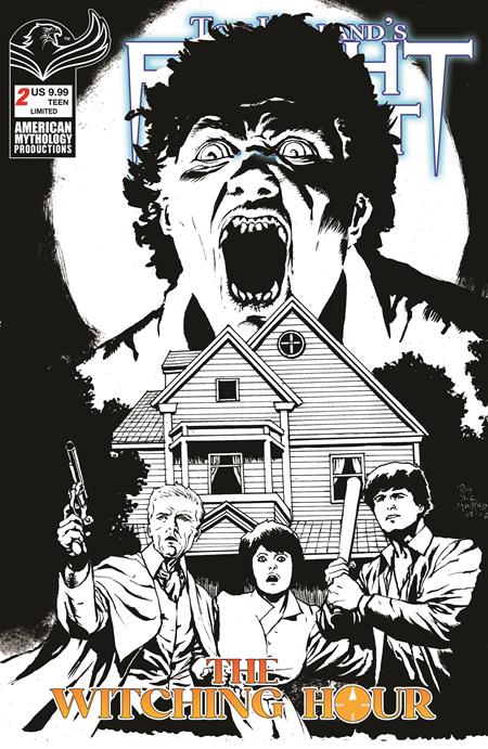 Fright Night Witching Hour #2 (Of 2) Cover E Roy Allan Martinez Ltd B&W Variant
