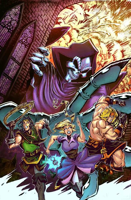 Vampire Survivors #1 (Of 4) CVR D Jimmy Kucaj Virgin Cardstock Var