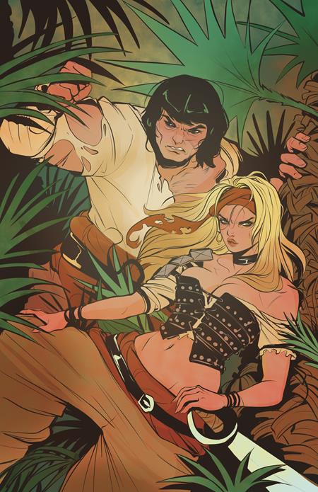 Conan The Barbarian #35 Cover G Ashleigh Izienicki Virgin Cardstock Variant (Mr)