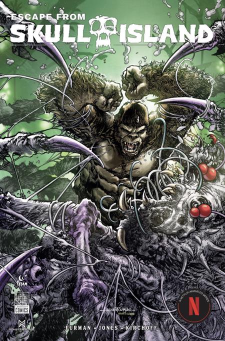 Escape From Skull Island TP Direct Market Edition Harvey Tolibao CVR