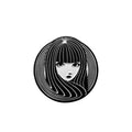 Emily The Strange Optical Enamel Pin Badge