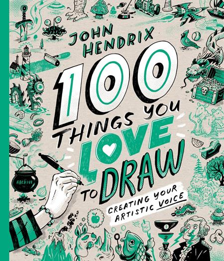 100 Things You Love To Draw Hc