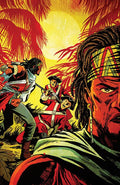Shaquille Oneal Presents Vengeance Unchained The Legend Of Black Caesar #1 (Of 5) Cover F Francesco Francavilla Connecting Foil Variant