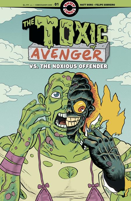 Toxic Avenger Vs The Noxious Offender #1 (Of 5) Cover A Matt Bors (Mr)