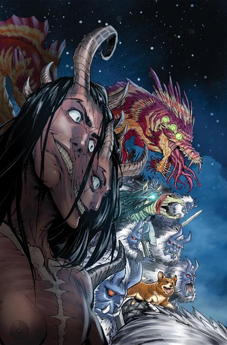 Valhallaw #4 (Of 5) Cover B Inc 1:10 Pedro R M Andreo Virgin Variant (Mr)