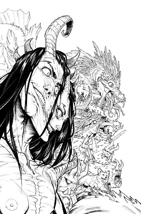 Valhallaw #4 (Of 5) Cover C Inc 1:20 Pedro R M Andreo B&W Virgin Variant (Mr)
