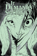 It Demands Sacrifice #1 (Of 4) Cover J Adam Pollina Glow In The Dark Variant