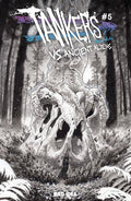 Tankers Vs Ancient Aliens #5 (Of 5) Cover D Inc 1:20 Lewis Larosa B&W Variant