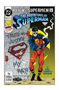 Adventures Of Superman #501 Facsimile Edition Cover A Tom Grummett