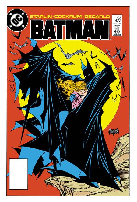Batman #423 Facsimile Edition Cover A Todd Mcfarlane