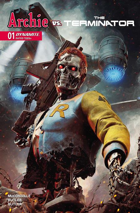 Archie Vs The Terminator #1 Cover B Bjorn Barends Variant