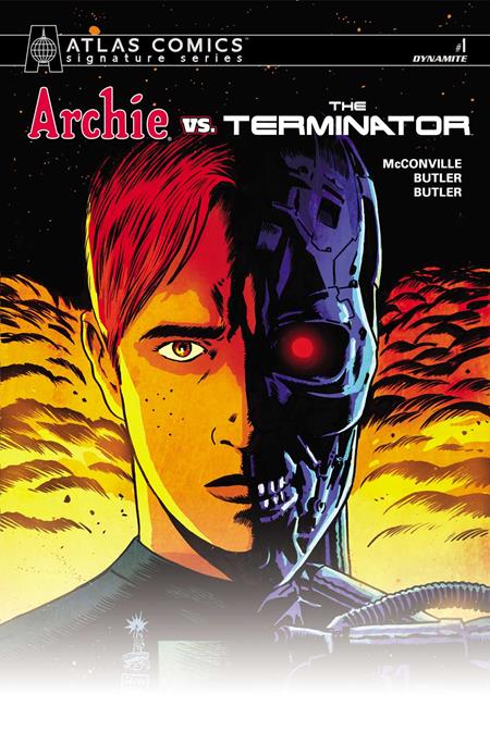 Archie Vs The Terminator #1 Cover K Francesco Francavilla Atlas Edition Signed By Francesco Francavilla Variant