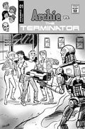 Archie Vs The Terminator #1 Cover L Inc 1:10 Bill Galvan Pencils Variant