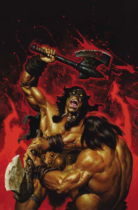 Fire And Ice Darkwolf #4 Cover G Joe Jusko Ltd Virgin Variant