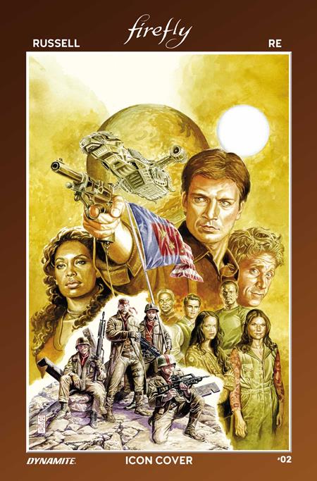 Firefly #2 Cover R Inc 1:25 Jg Jones Icon Foil Variant