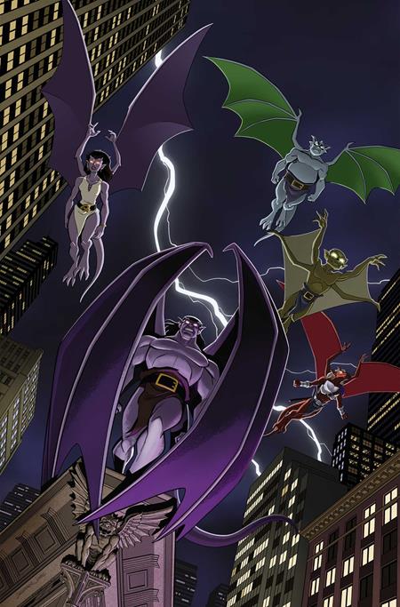 Gargoyles (2026) #3 Cover H Inc 1:10 Christopher Jones Line Art Variant
