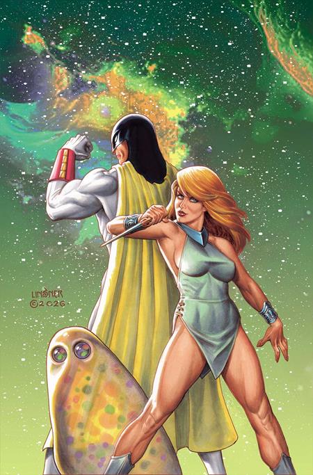 Space Ghost Vs The Herculoids #2 Cover K Inc 1:20 Joseph Michael Linsner Virgin Variant