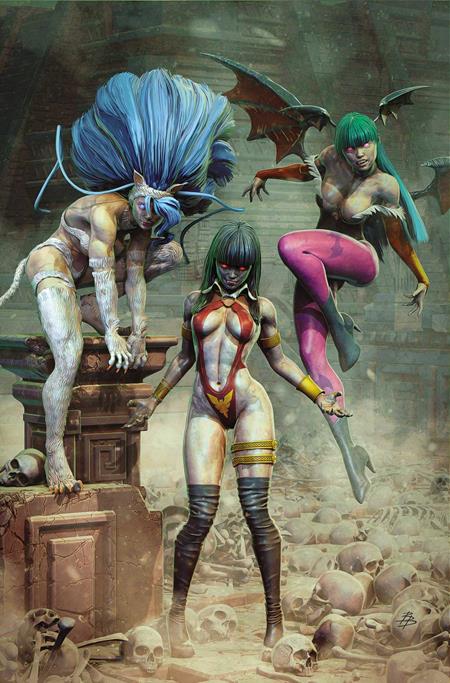 Vampirella Vs Darkstalkers Special #1 (One Shot) Cover L Inc 1:15 Bjorn Barends Virgin Variant