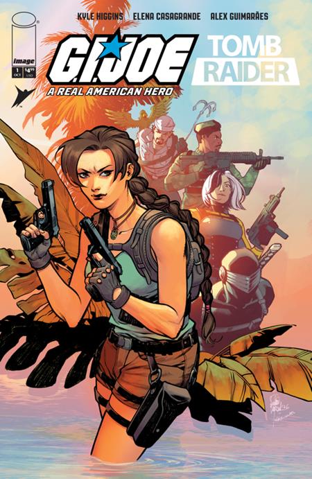 Gi Joe A Real American Hero Tomb Raider #1 (Of 5) Cover A Elena Casagrande & Alex Guimaraes