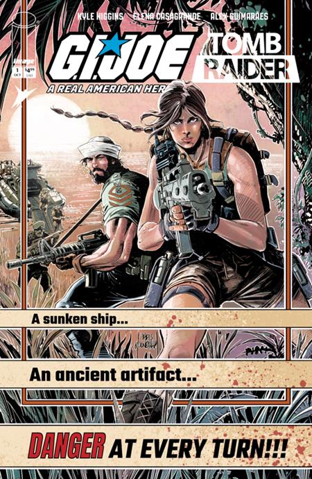 Gi Joe A Real American Hero Tomb Raider #1 (Of 5) Cover D Inc 1:25 Chris Mooneyham Vintage Joe Variant