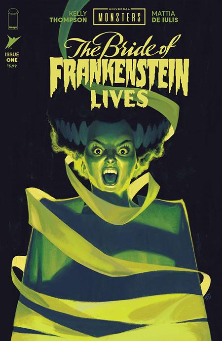 Universal Monsters The Bride Of Frankenstein Lives #1 (Of 4) Cover H Inc 1:100 David Talaski Foil Variant
