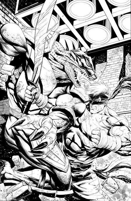 Final Boss #11 Cover E Inc 1:50 Tyler Kirkham B&W Virgin Variant (Mr)