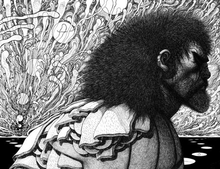 Karman Blade #2 (Of 4) Cover C Inc 1:25 Ian Bertram B&W Wraparound Variant (Mr)