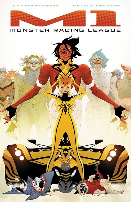 M1 Monster Racing League Tp Vol 01 Jae Lee Cover