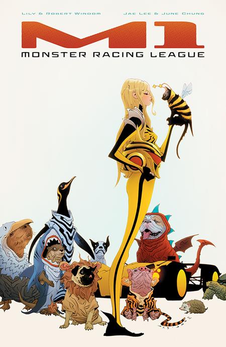 M1 Monster Racing League Tp Vol 01 Direct Market Exclusive Jae Lee Cover