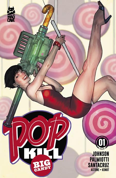 Pop Kill Big Candy #1 (Of 4) Cover D Ben Caldwell Cardstock Variant (Mr)