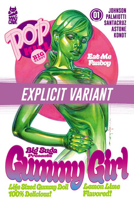 Pop Kill Big Candy #1 (Of 4) Cover G Brian Stelfreeze Black Bag Cardstock Variant (Mr)
