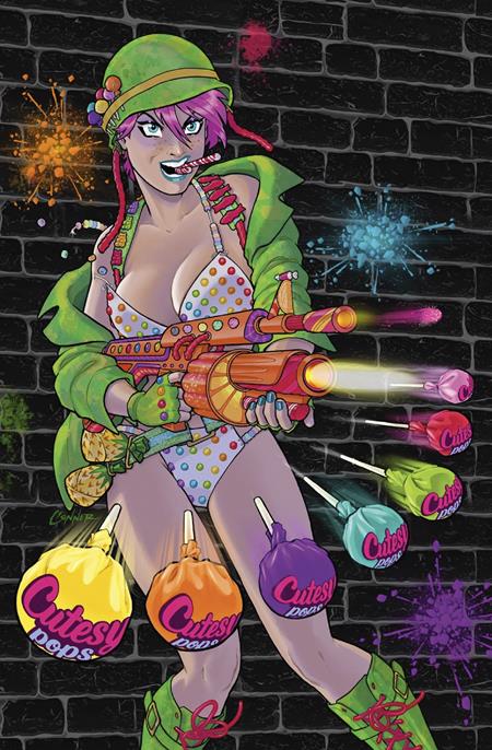 Pop Kill Big Candy #1 (Of 4) Cover I Inc 1:10 Amanda Conner Virgin Variant (Mr)