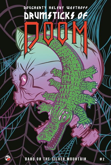 Drumsticks Of Doom Band On The Silver Mounatin #2 (Of 3) Cover B Inc 1:5 Andy Vanderbilt Variant