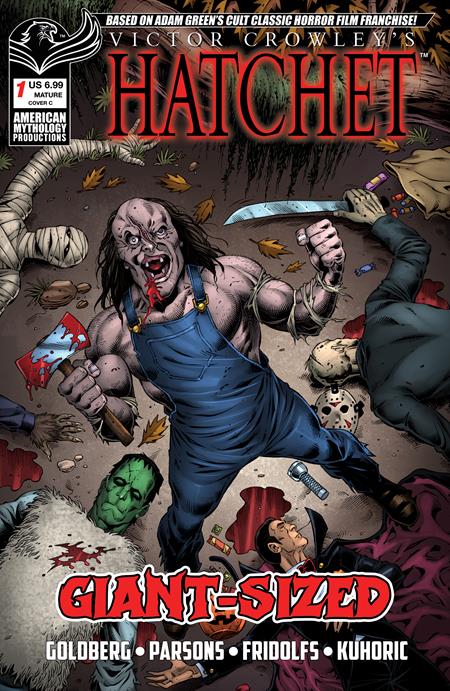 Giant Sized Hatchet Halloween #1 (One Shot) Cover C Richard Bonk Variant
