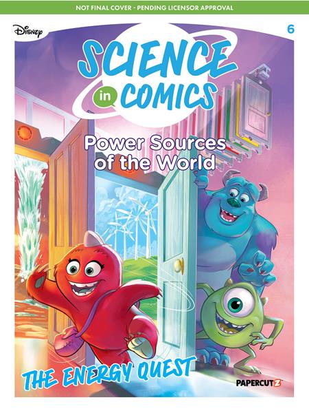 Disney Science In Comics Tp Vol 06 Power Sources Of The World