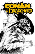 Conan & Dragonero #1 Sdcc Exclusive Rob De La Torre Inks Cardstock Variant (Mr)