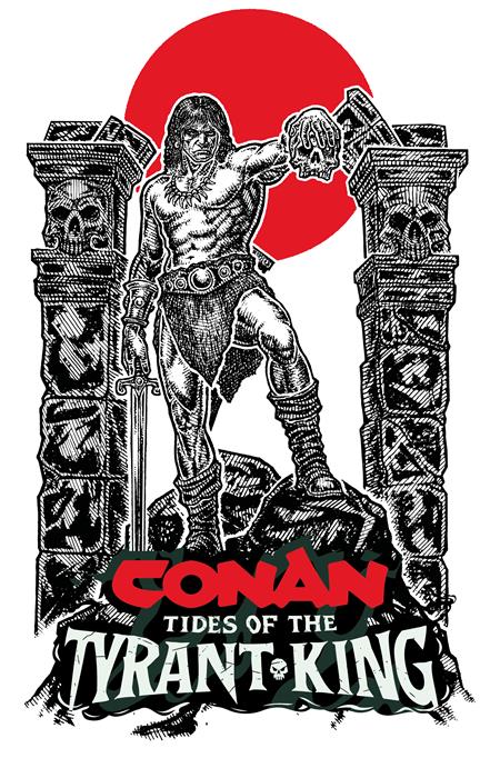 Conan The Barbarian Tides Of The Tyrant King #2 (Of 4) Cover D Micah Ulrich Variant (Mr)