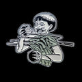 Junji Ito Blood Bubble Fork Enamel Pin Badge