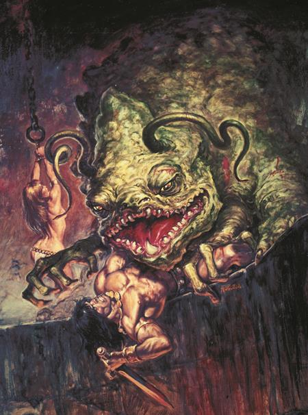 Savage Sword Of Conan Reforged #7 Cover D Earl Norem Virgin Cardstock Variant (Mr)