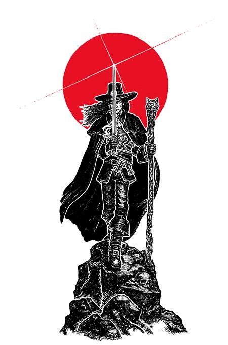 Solomon Kane The Lion Errant #4 (Of 4) Cover D Micah Ulrich Virgin Foil Variant (Mr)