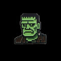Titan Merch Original Gaming 8 Bit Frank Enamel Pin Badge