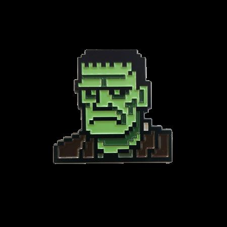 Titan Merch Original Gaming 8 Bit Frank Enamel Pin Badge