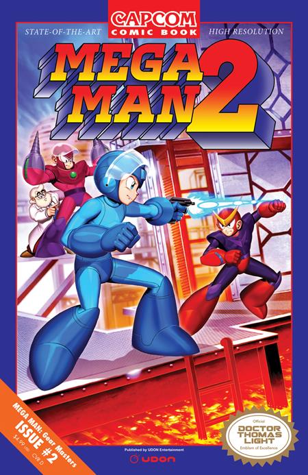 Mega Man Gear Masters #2 (Of 5) Cover D Inc 1:5 Genzoman Variant