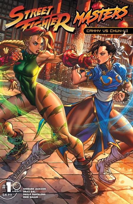 Street Fighter Masters Cammy Vs Chun Li #1 (One Shot) Cover B Paolo Pantalena Variant