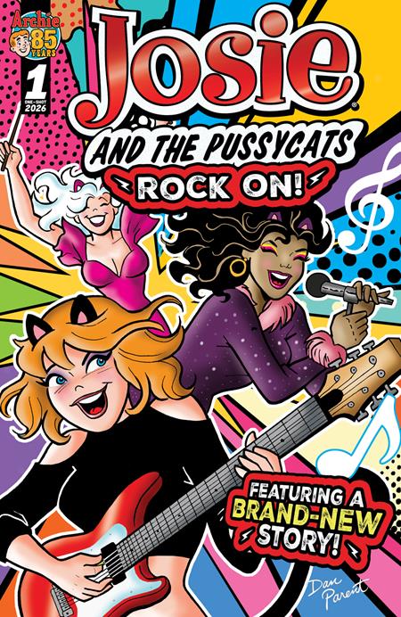 Josie And The Pussycats Rock On (One Shot) Cover A Dan Parent