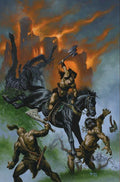 Fire And Ice Darkwolf #5 Cover G Joe Jusko Ltd Virgin Variant