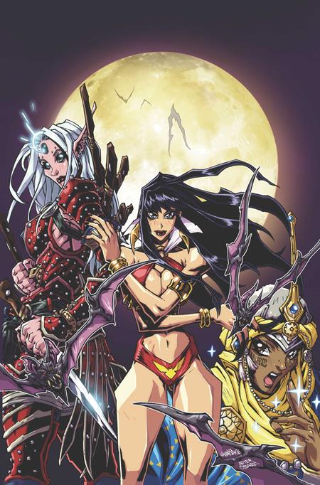 Pathfinder Vampirella Blade Of Darkness #2 Cover D Andrew Huerta Metal Premium Variant