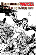 Pathfinder Vampirella Blade Of Darkness #2 Cover F Inc 1:10 Steven Cummings Line Art Variant